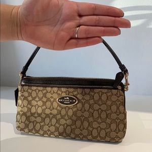 Coach wristlet purse